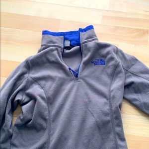 north face quarter zip fleece